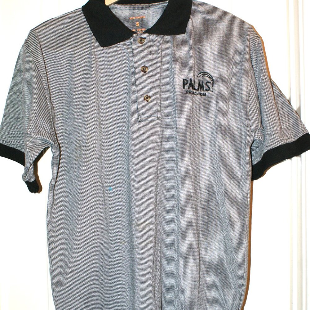 Palms Polo Shirt Tweed size Small